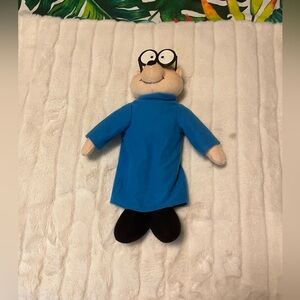 Vintage 80s Alvin and the Chipmunks Simon Medium Classic Retro Cartoon Plush